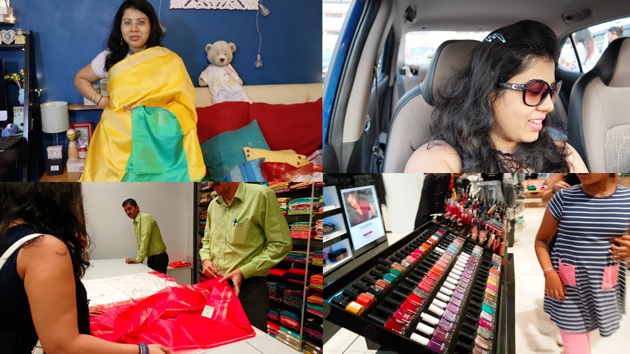 Durga Puja Shopping & Haul 2018 | MUMBAI | My Bengali Saree | Maitreyees Passion Indian Daily Vlogs
