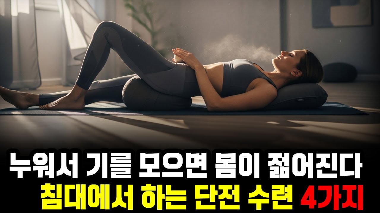 누워서 기를 모으면 몸이 젊어진다｜침대에서 하는 단전 수련 4가지