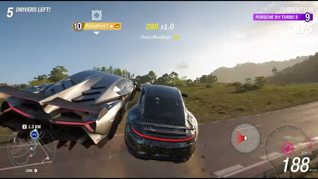 INSANE LUCK 911 WIN!! ELIMINATOR - FORZA HORIZON 6