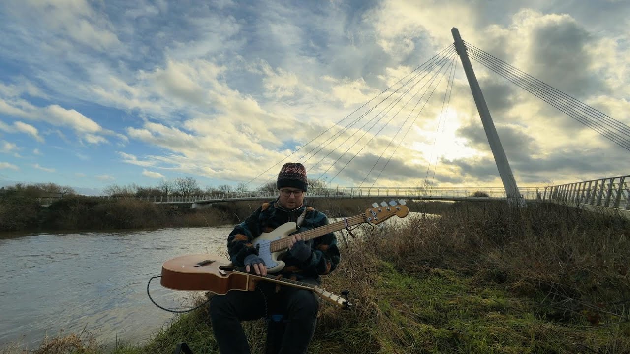A Soundtrack to the Peaceful Sunrise at the River Bridge. Original Instrumental Performance.