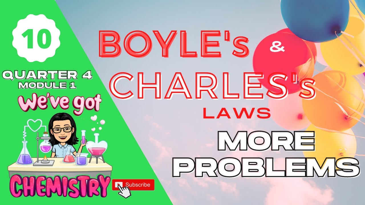 Boyle's Law and Charles's Law | MORE PROBLEMS