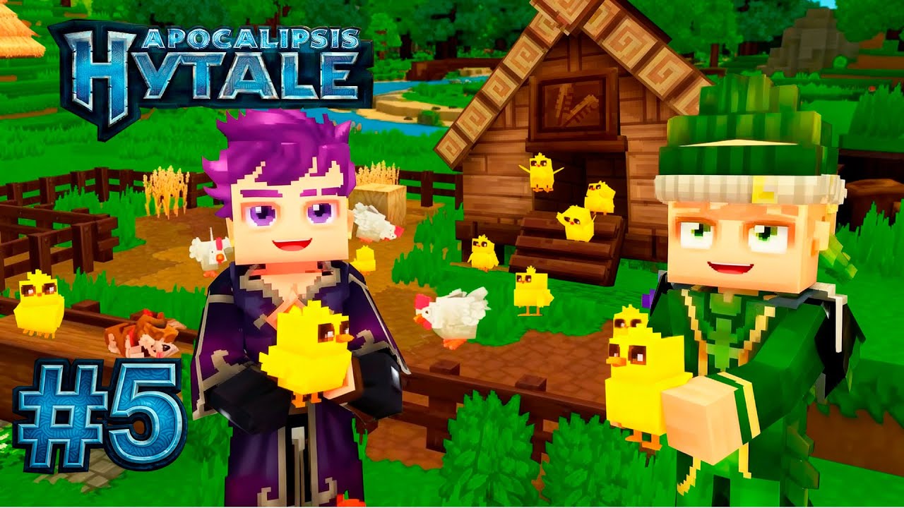 Apocalipsis Hytale: Construimos una Granja