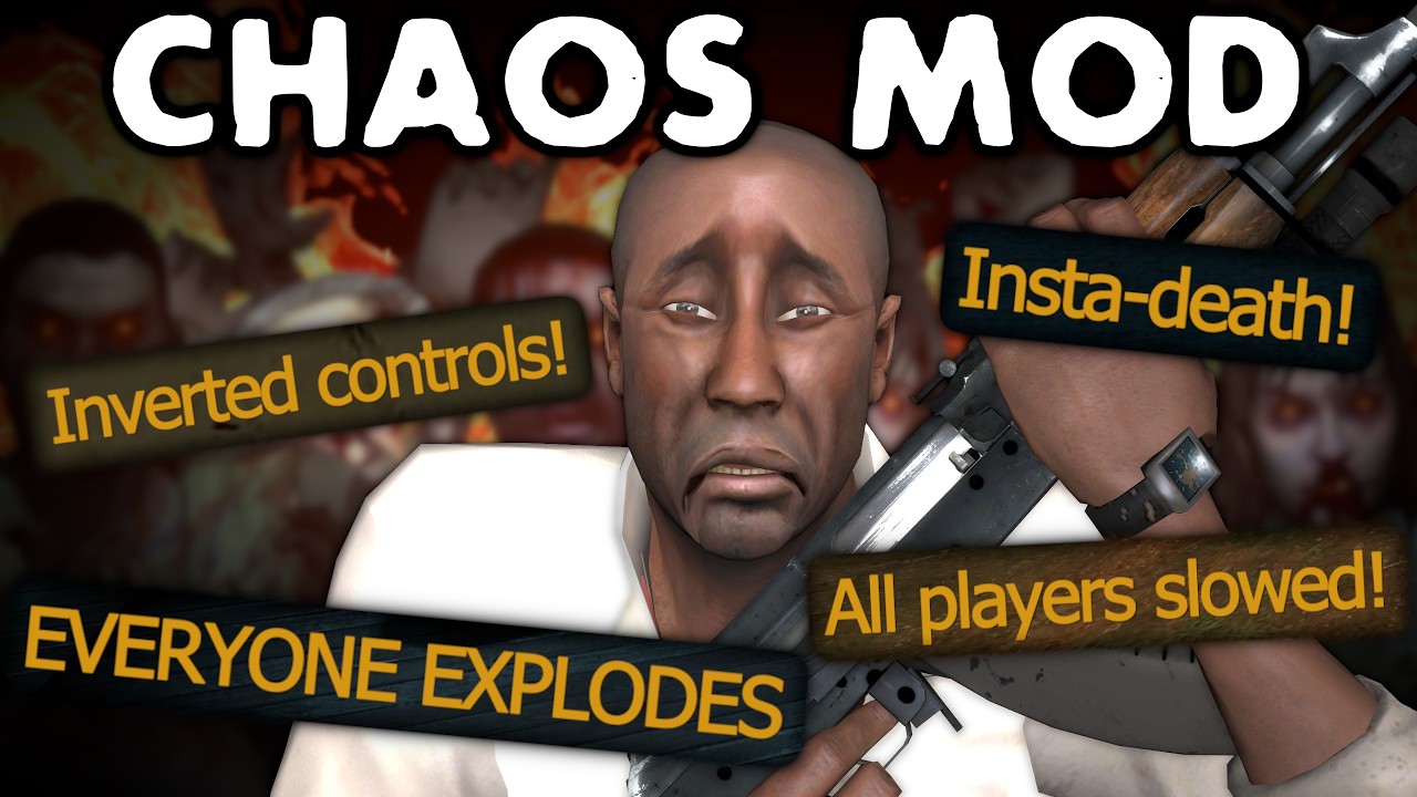 Left 4 Dead 2, но с случайным эффектом каждые 20 секунд.