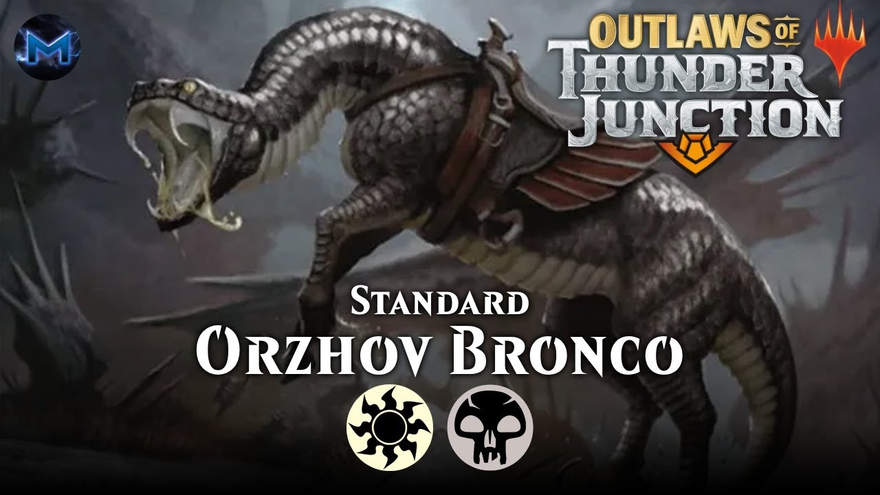 ⚪⚫ Orzhov Bronco Aggro Bites the Ladder | Outlaws of Thunder Junction OTJ Standard MTG Arena Bo1