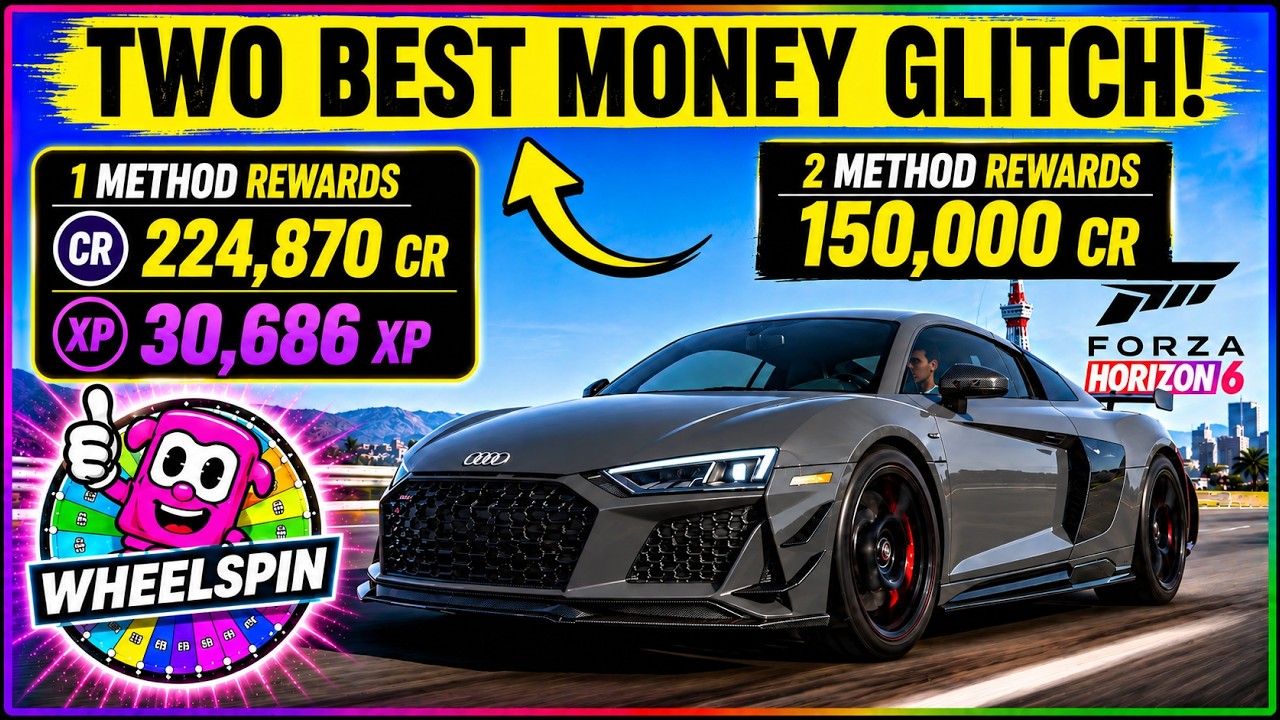 *NEW* Forza Horizon 6 Money Glitch! 2 Best Credit and Wheelspin Farm | 2026