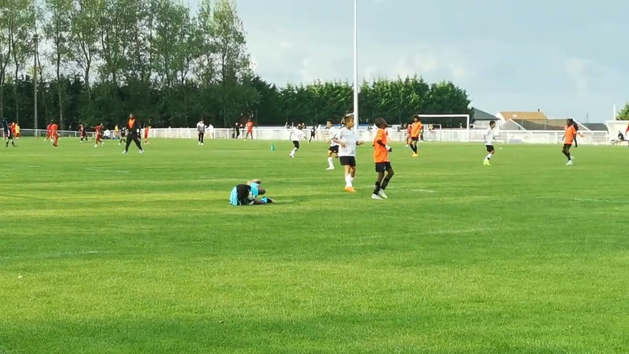 1er match contre Nancy académie, défaite 1-0