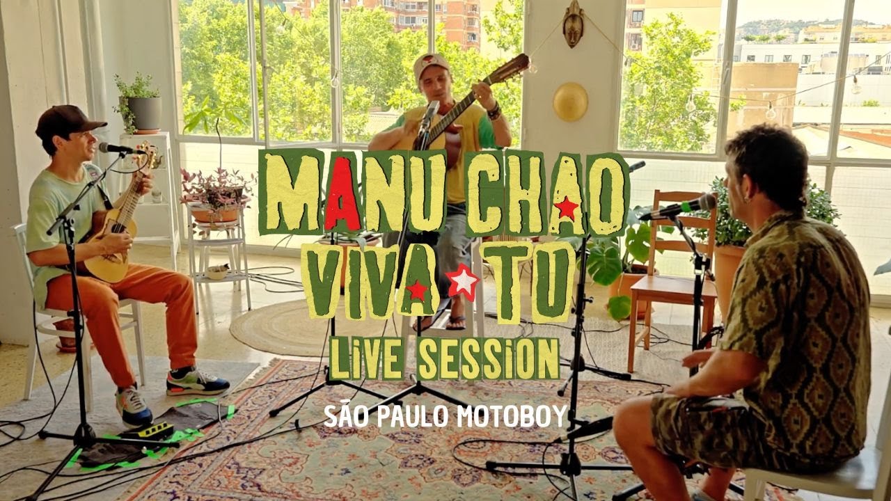 Manu Chao - S&atilde;o Paulo Motoboy (Live Session Viva Tu album) @Barcelona