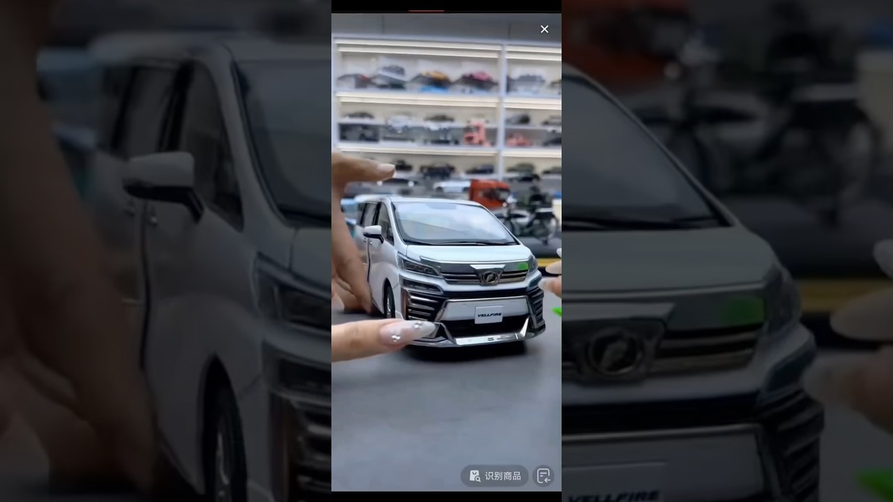 “Toyota Vellfire Alloy Car Model – Diecast Collector’s 🚙✨” 