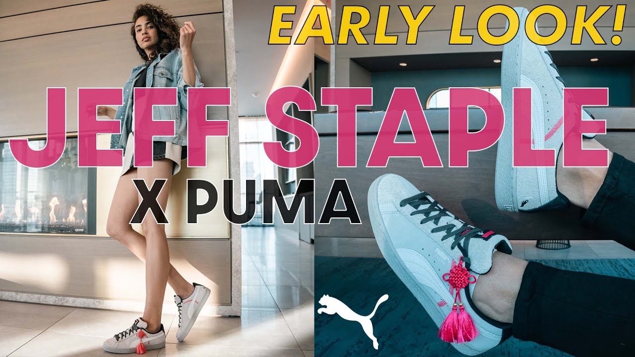 JEFF STAPLE AND PUMA ARE BACK!  EARLY LOOK at the new SUEDE, Review and How to Style