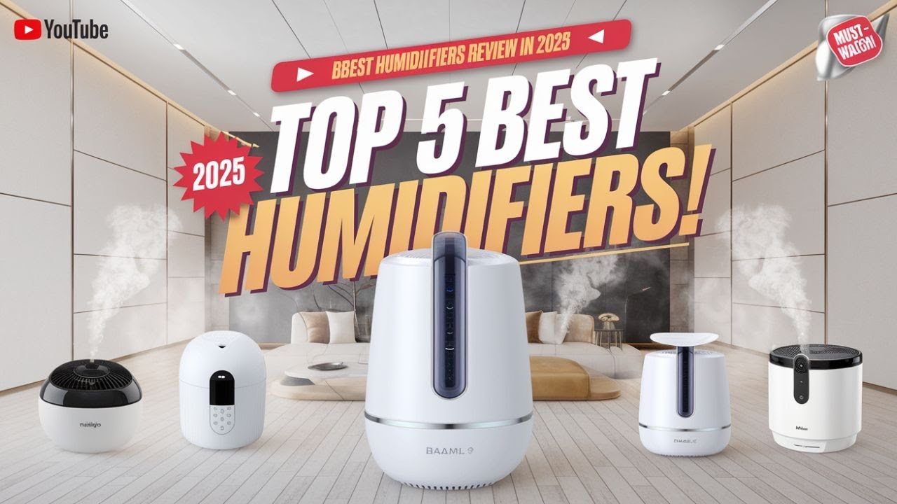 The 5 Best Humidifiers Review: Our Top 5 Picks For 2025