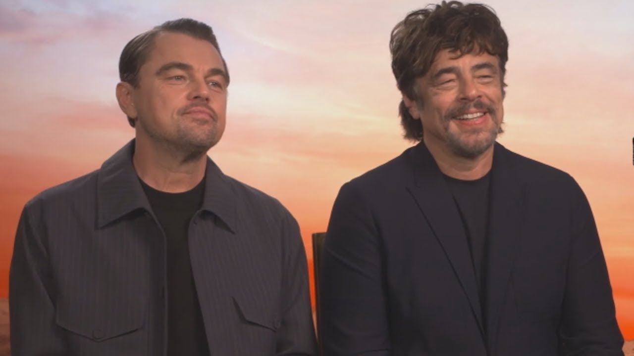 Leonardo DiCaprio & Benicio del Toro on BROMANCE in ‘One Battle After Another’ (Exclusive)