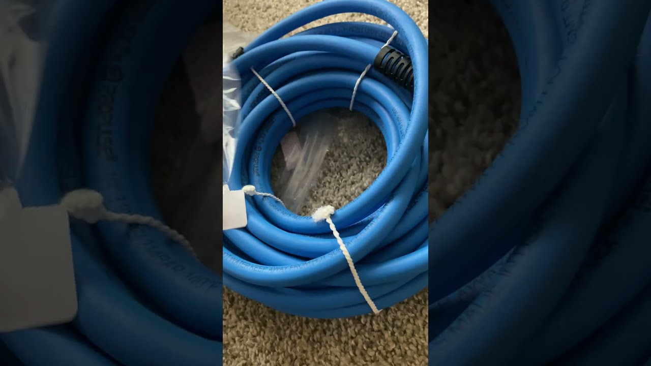 ASMR - UBERFLEX Kink Resistant Pressure Washer Hose Raw Unboxing