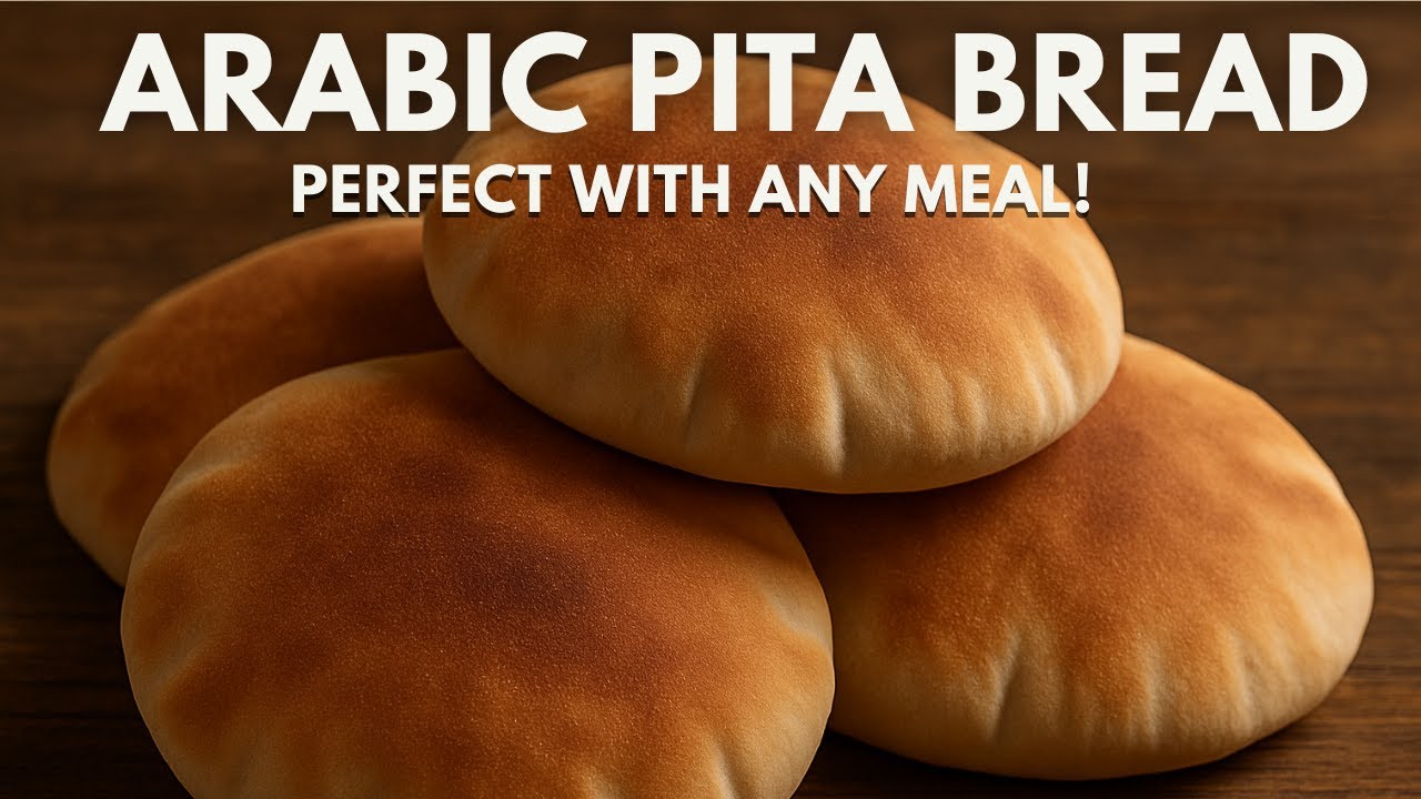 Authentic Arabic Pita Bread – Soft, Puffy & Easy to Make!