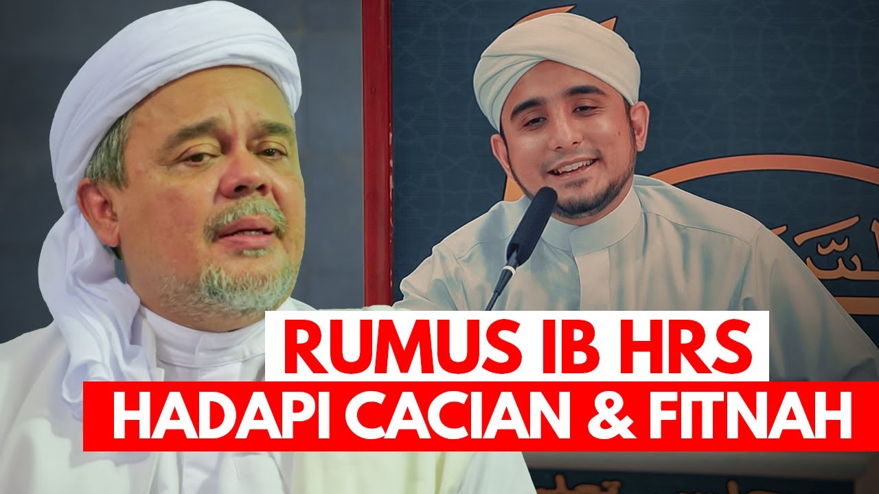 Habib Rizieq Kasih Rumus ke Habib Hanif Hadapi Fitnah dan Cacian.