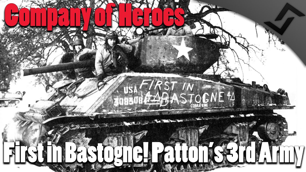 Company of Heroes - First in Bastogne! Patton's 3rd Army - Europe at War mod