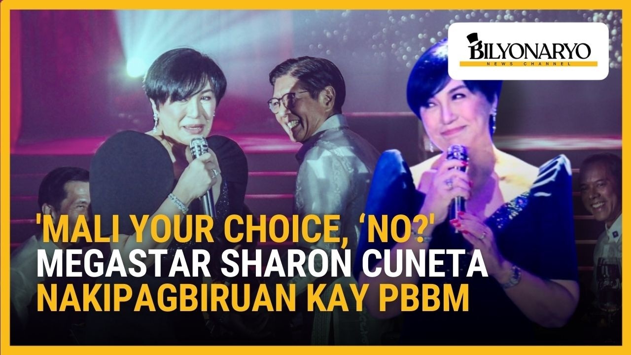 'Mali your choice': Biro ni Sharon Cuneta kay PBBM sa 'maling pagpili' ng bise presidente | Agenda