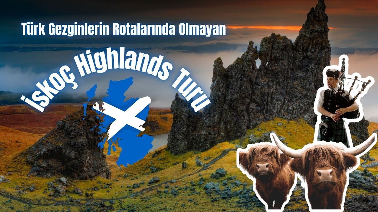 Highlands ve Skye Adası Rehberi | Harry Potter Severler İçin İskoçya Turu [4K]