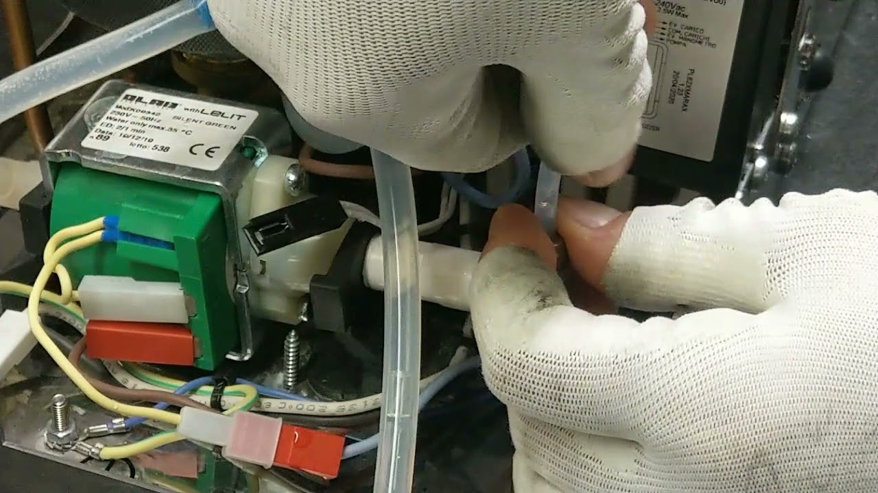 pl62x marax  How to change the pump