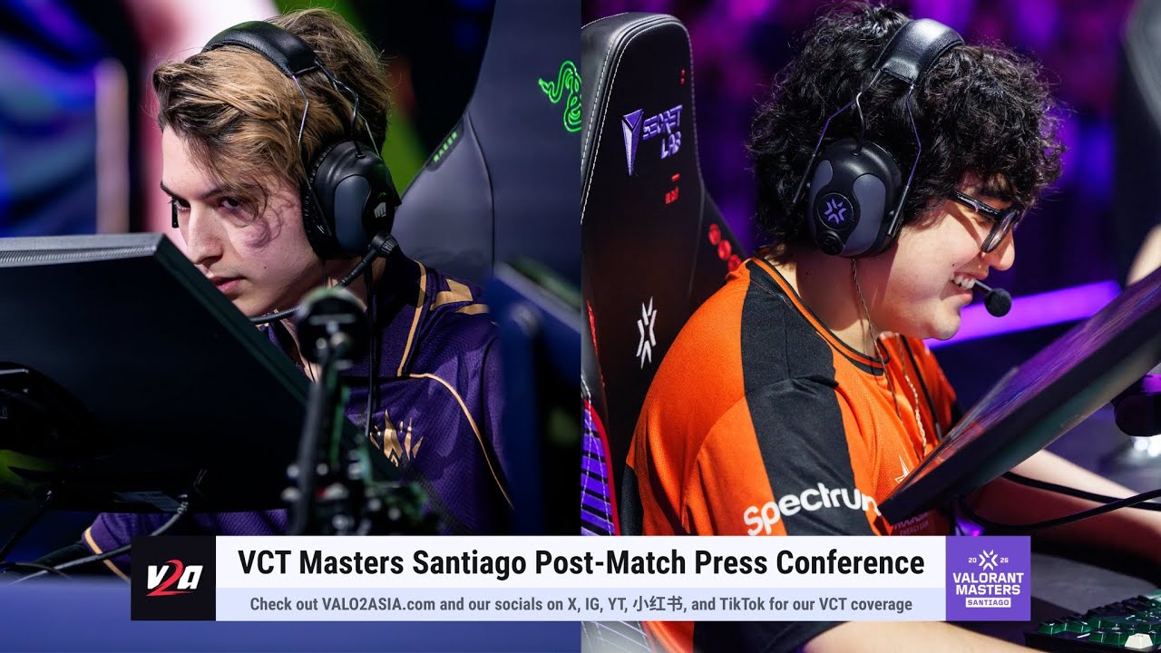 [BBL & NRG] Post-Match Press Conference at VALORANT Masters Santiago