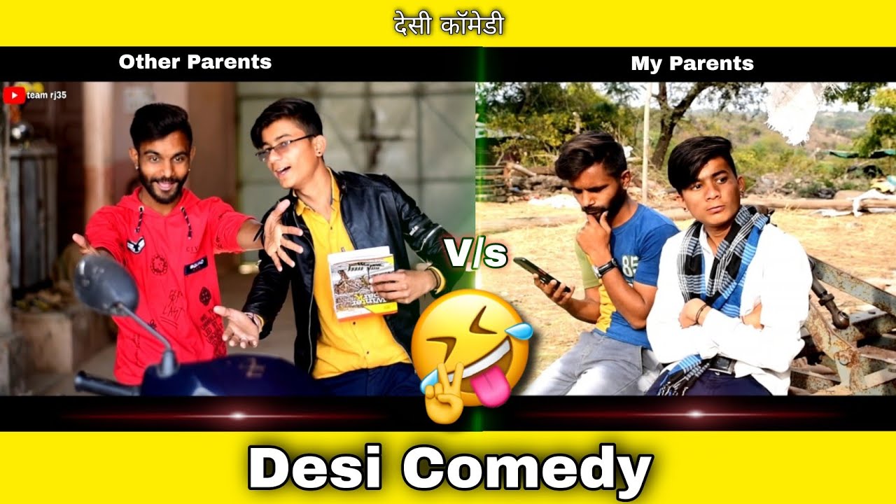 my parents v/s other parents part - 2 short comedy ||Sk_Keer_Vlog || team rj35 ||