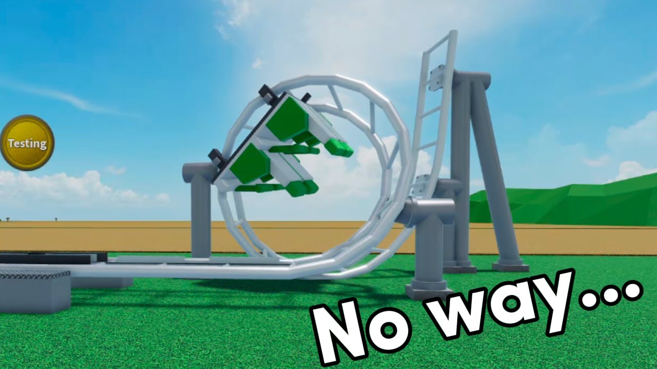 The SMALLEST LOOP on a rollercoaster ever?