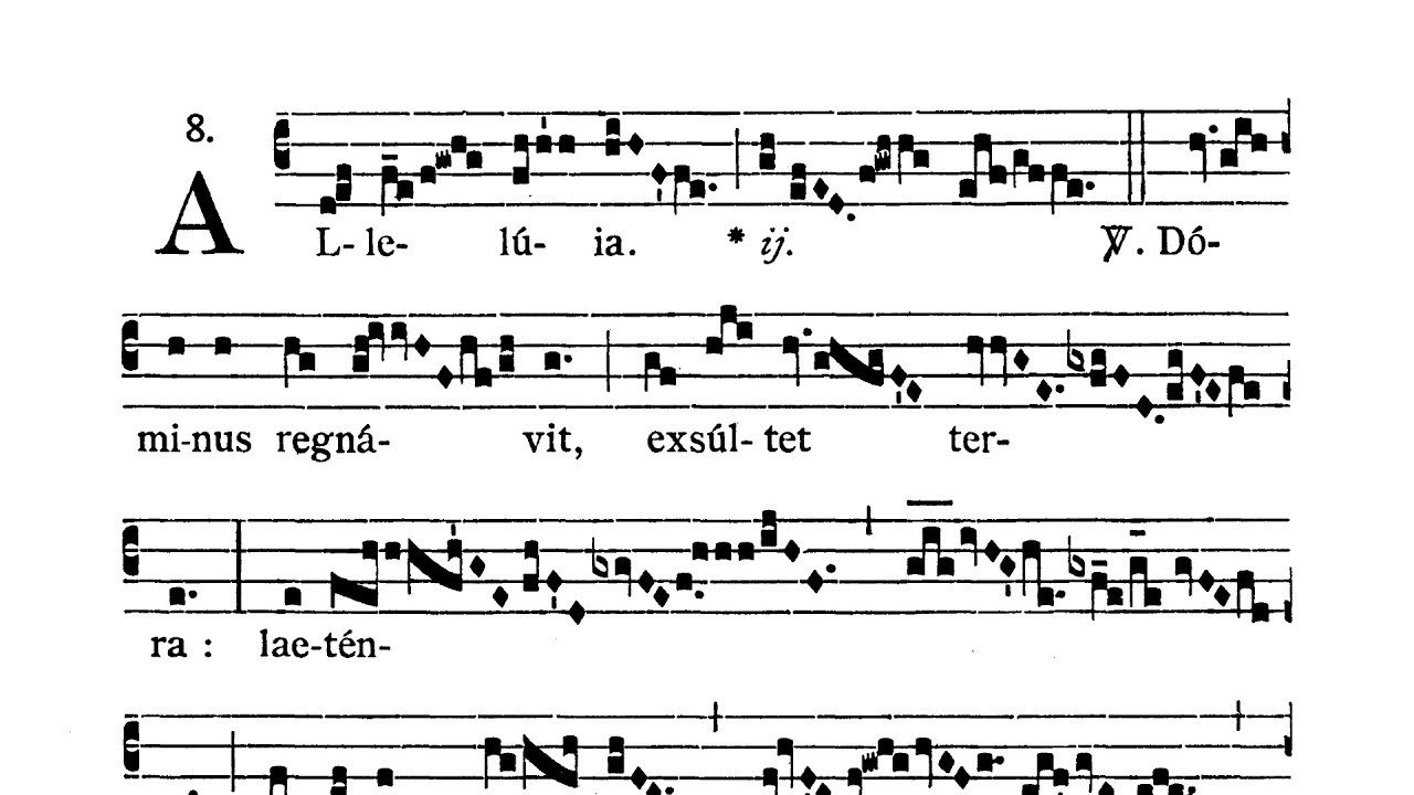 IV V i VI Niedziela po Objawieniu Pańskim - Alleluia (Dominus regnavit)