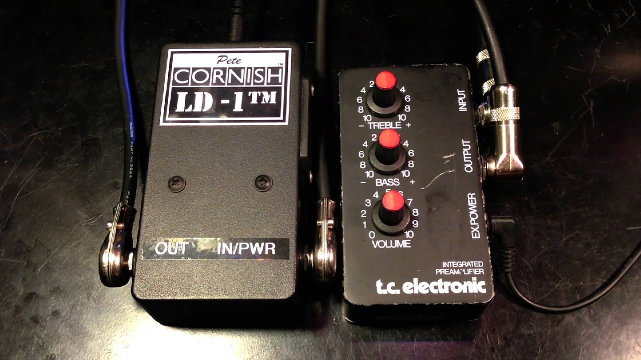 TC Electronic Integrated Preamplifier Amp vs Pete Cornish LD1