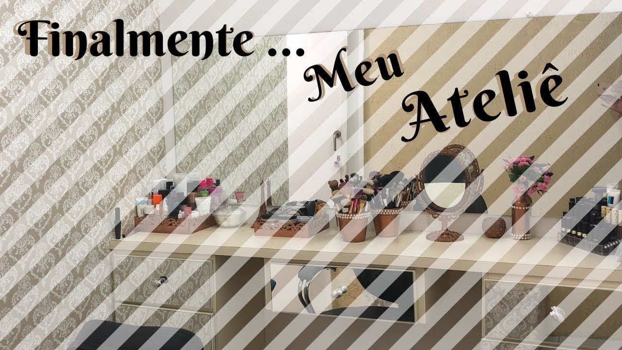 Ateliê de beleza - Diário da Obra 2 + Tour pelo Studio - Gi Brunetti