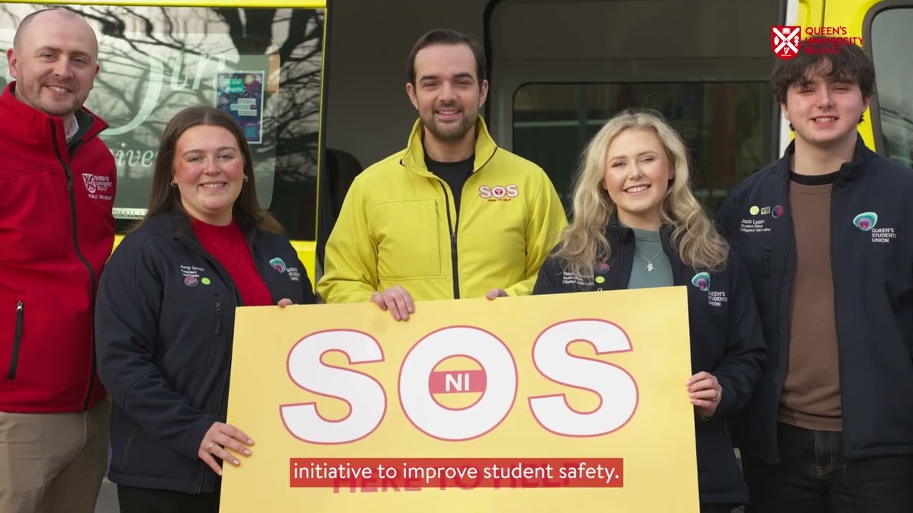 SOS Bus NI Late Night Shuttle Bus Service pilot | Queen's University Belfast