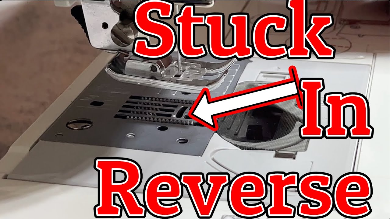 Sewing Machine Reverse Button
