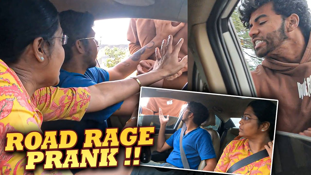 ROAD RAGE PRANK ON MOM || #justbanana