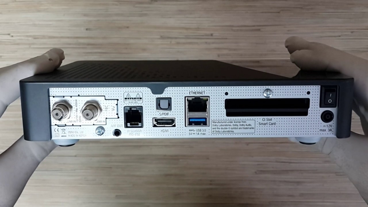 Vu+ Uno 4K - распаковка UHD ресивера