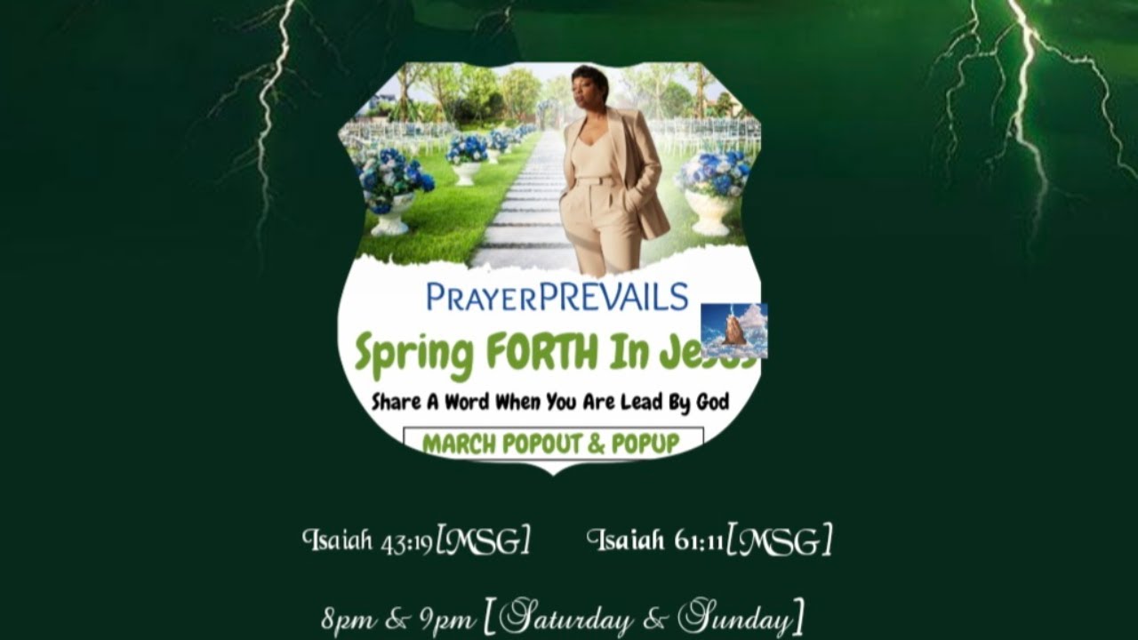 Spring Forth In Jesus