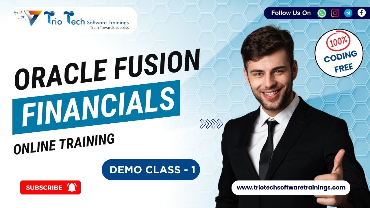 Master Oracle Fusion Financials Online Training |Oracle ERP Training with Real-Time Projects Demo -1