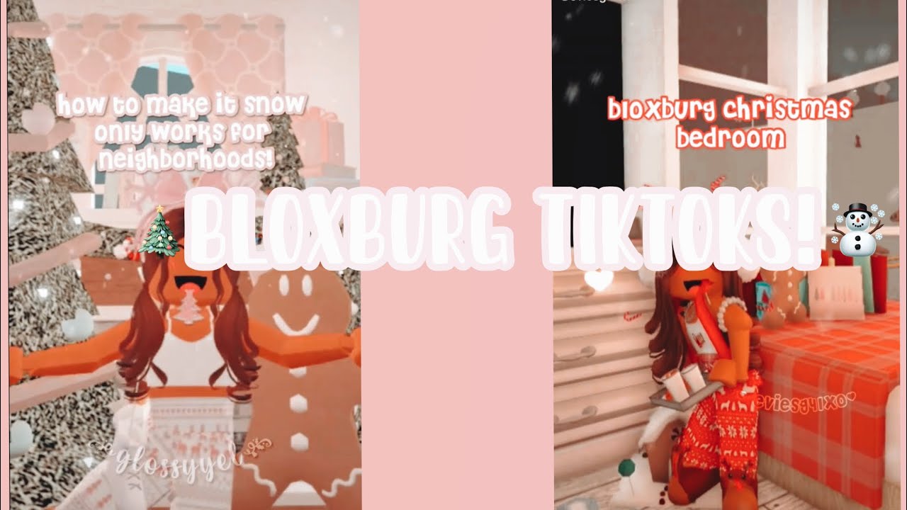 Roblox bloxburg tiktoks!
