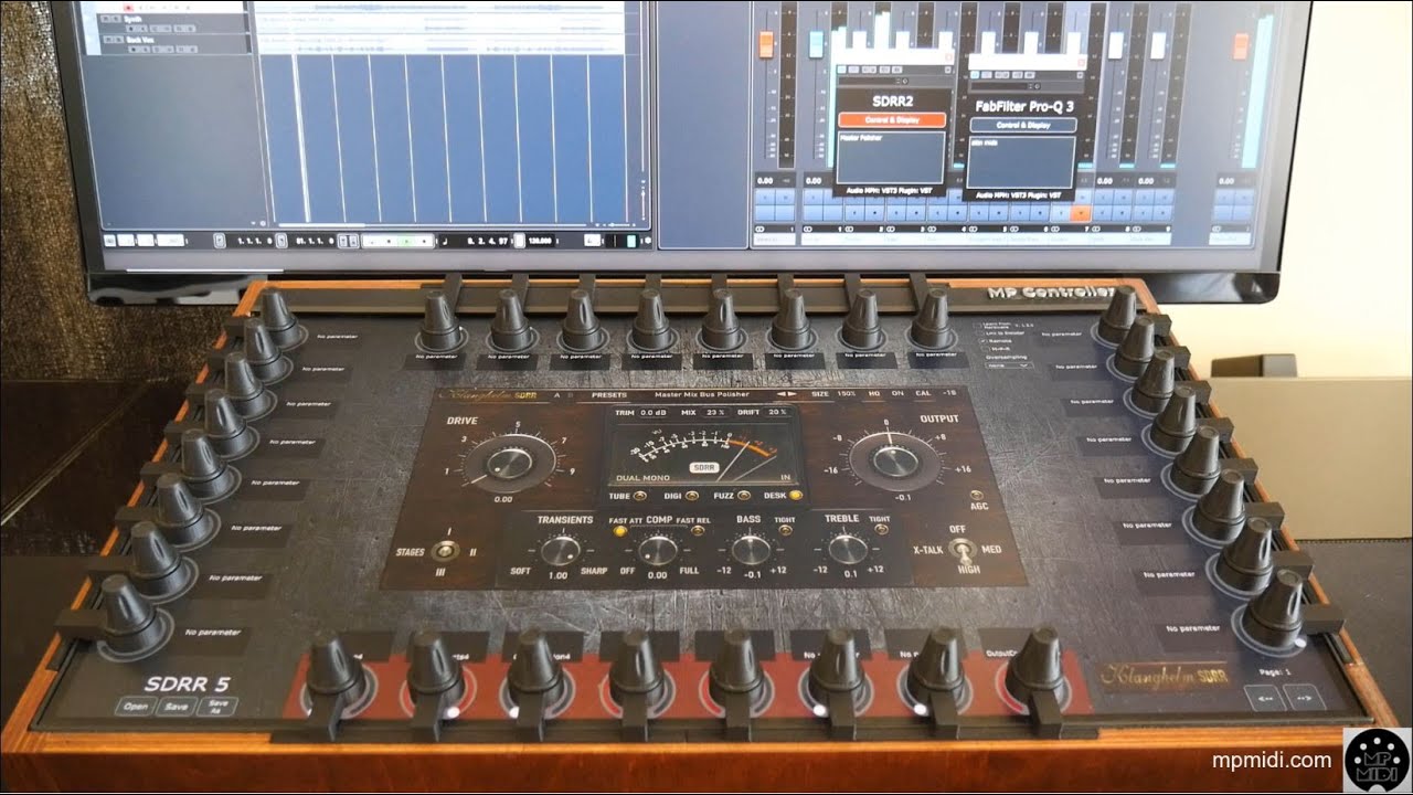 MP Midi Controller in Cubase