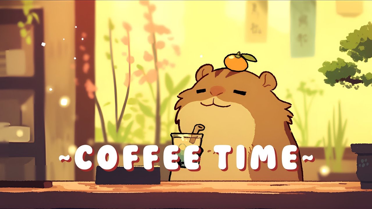 [1 Hour] Capybara Lofi Collection - Study & Chill Music Mix ~ Zen Moments ~ 📚 🎵