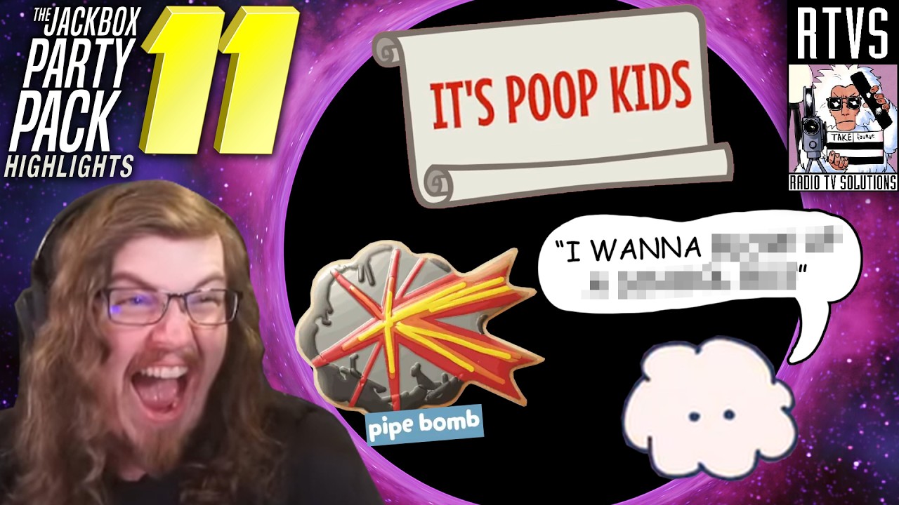 Jackbox Party Pack 11 HIGHLIGHTS [WayneradioTV/RTVS Fan-Edit]