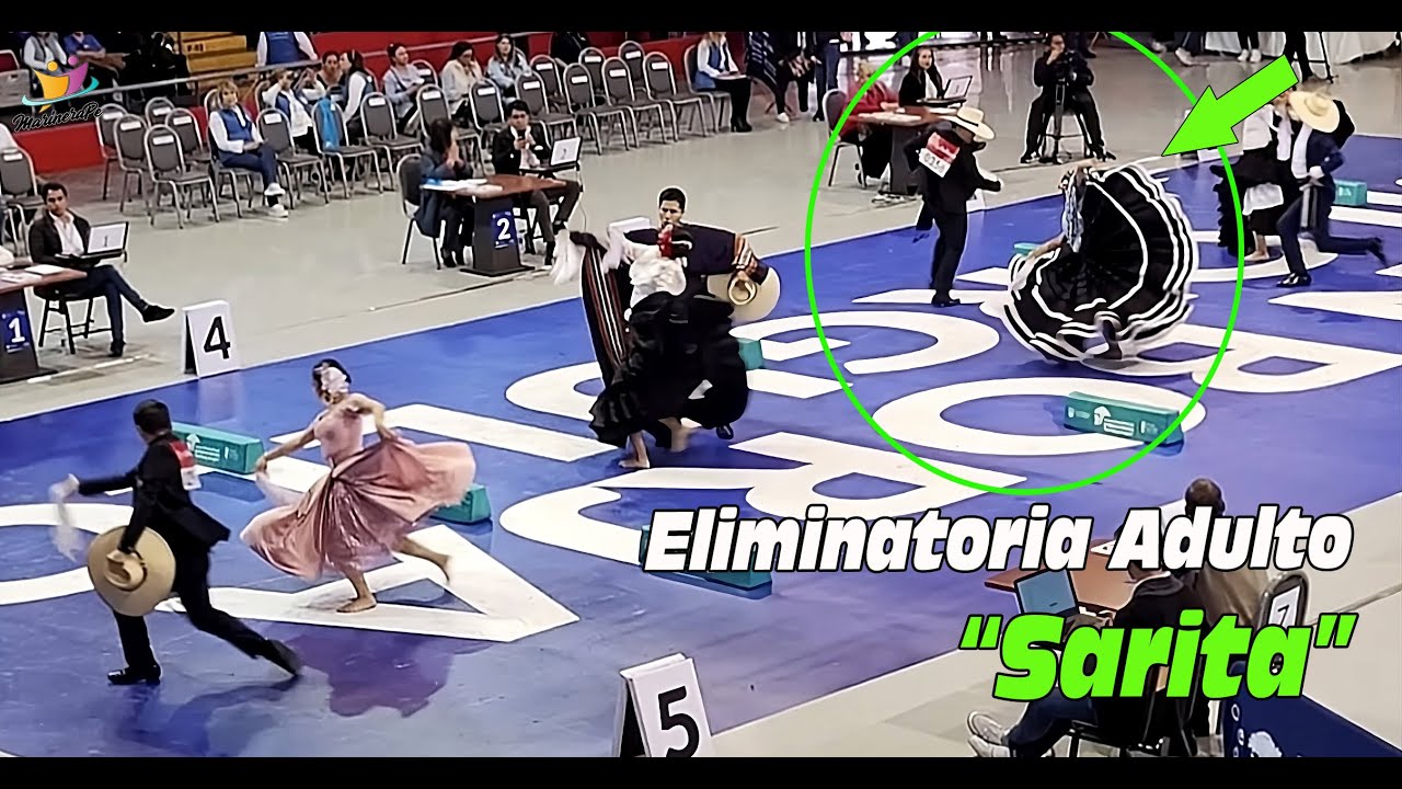De esta tanda eliminatoria saldrán los campeones Adulto | Marinera Sarita | Concurso San Borja 2023