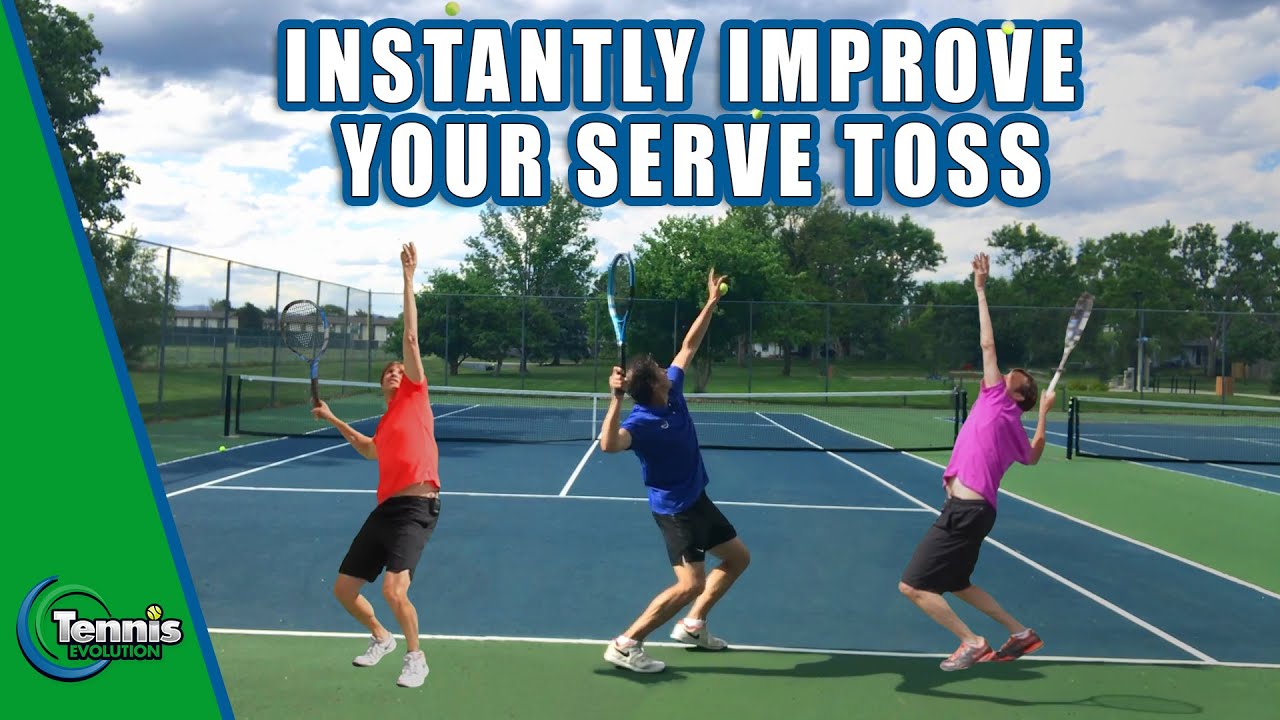 Get A Perfect Serve Toss I TENNIS SERVE
