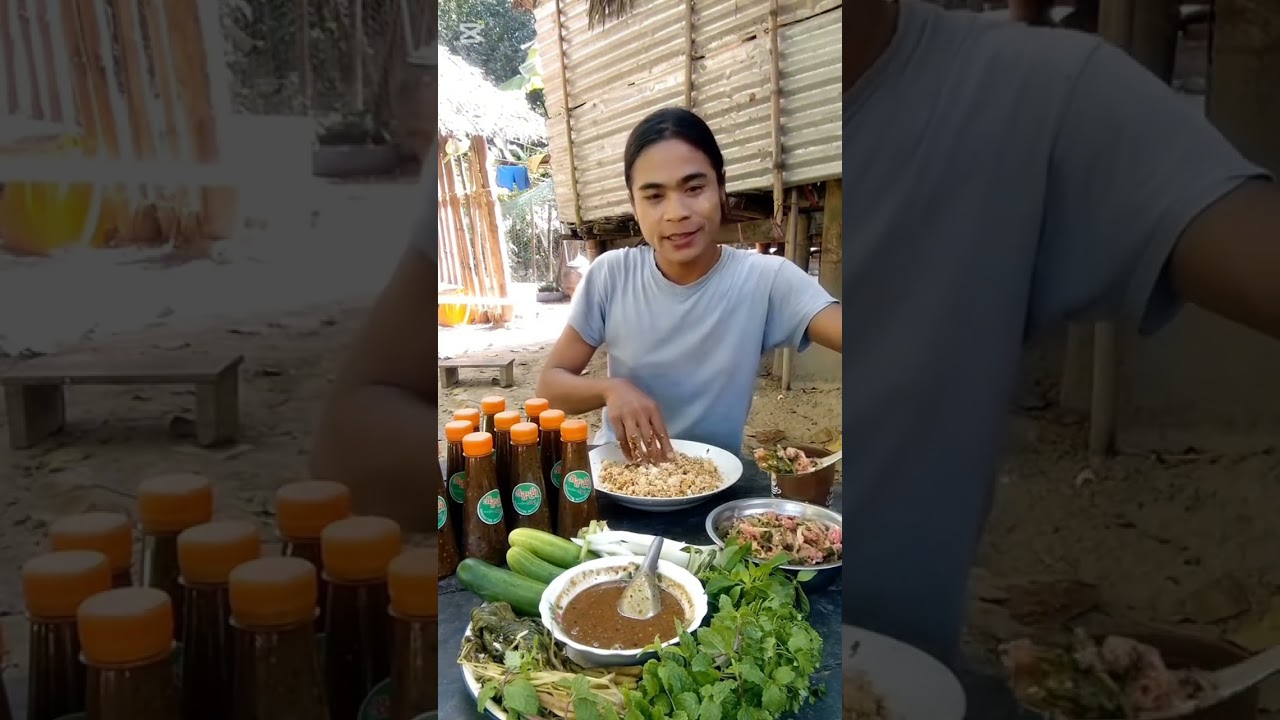 ငပိရည်နဲ့တို့စရာ စားကြပါအုံးသဲလေးတို့😍