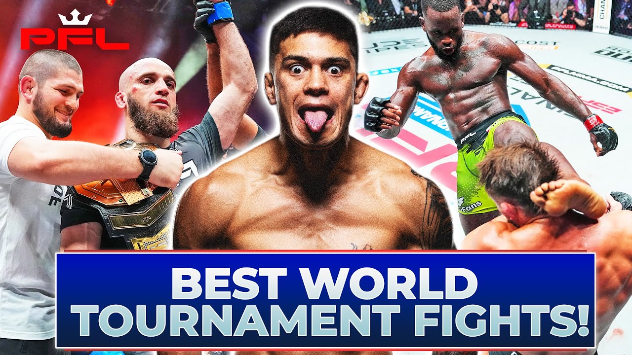 Top 5 Fights From The PFL World Tournament 2025! | Feat. Fabian Edwards, Movlid Khaybulaev, & MORE!