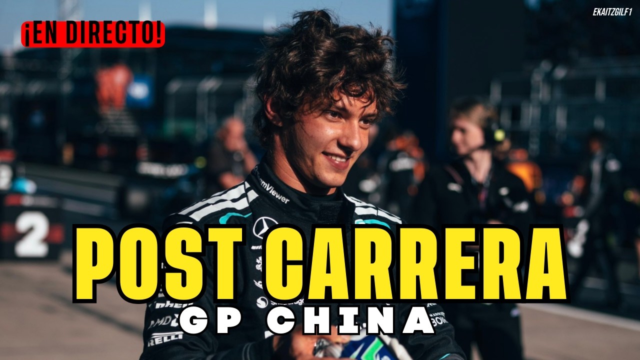¡ANTONELLI HACE HISTORIA! ¿HAY ESPERANZA EN ESTA FORMULA 1? I Post carrera GP China