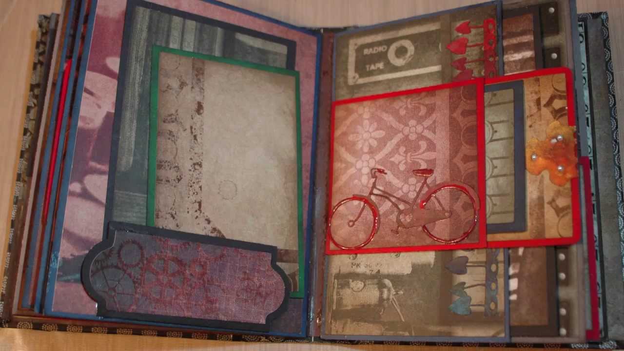 DCWV tattered time Kathy Orta all occasions mini album