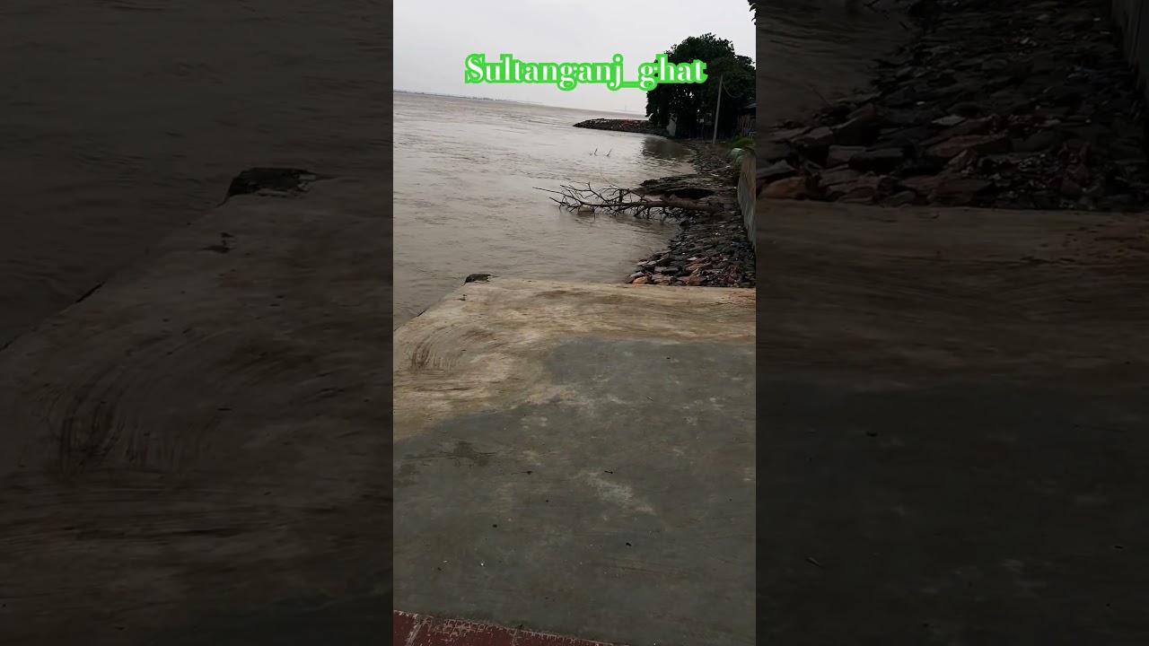 Flood in sultanganj ghat