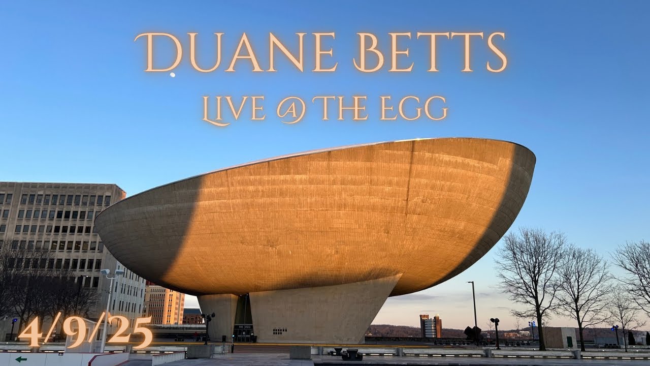 Duane Betts & Palmetto Motel “Back Where it All Begins” 4/9/25 The Egg, Albany, NY