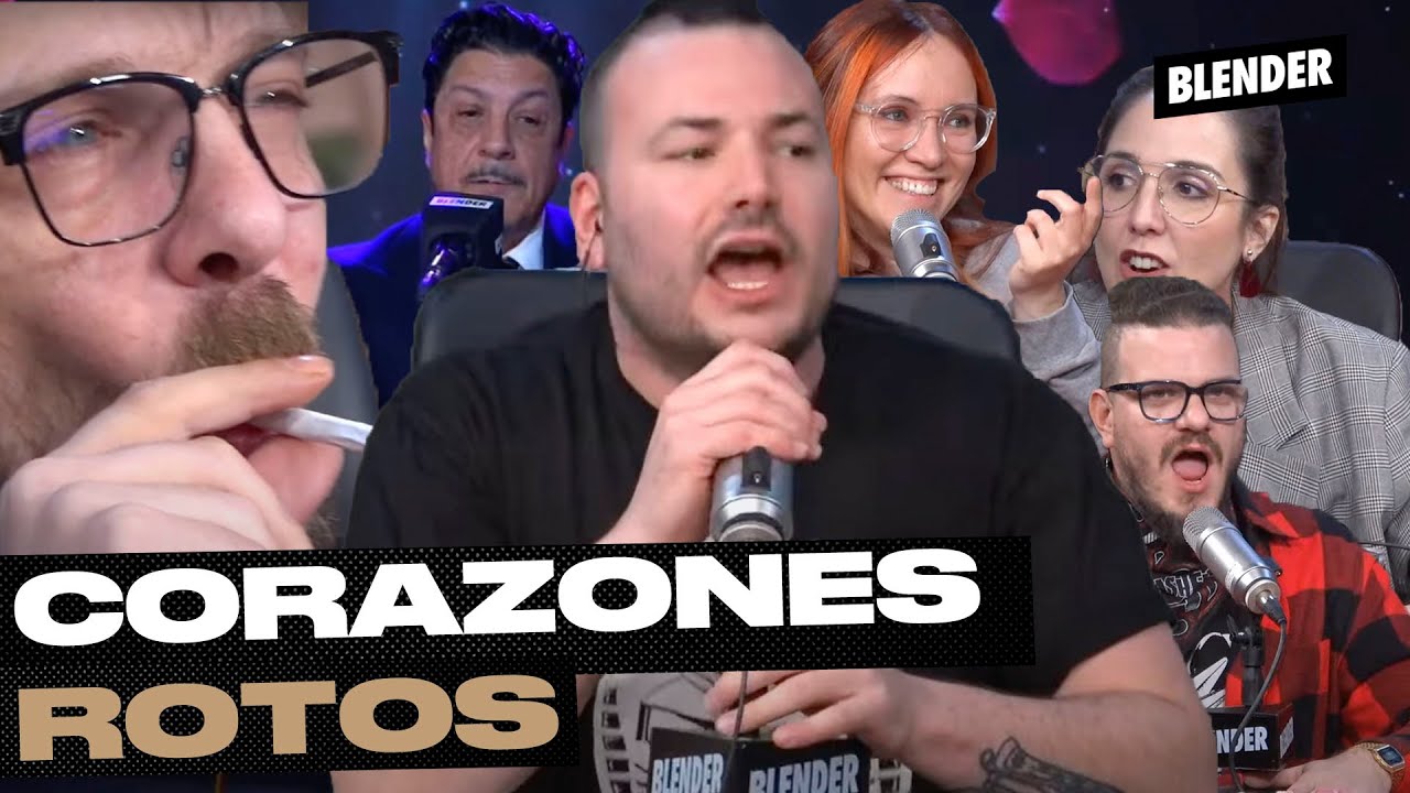 CHAPES, DESPECHO, PUCHOS Y CORAZONES ROTOS ft LU MIRANDA | HAY ALGO AHÍ | BLENDER