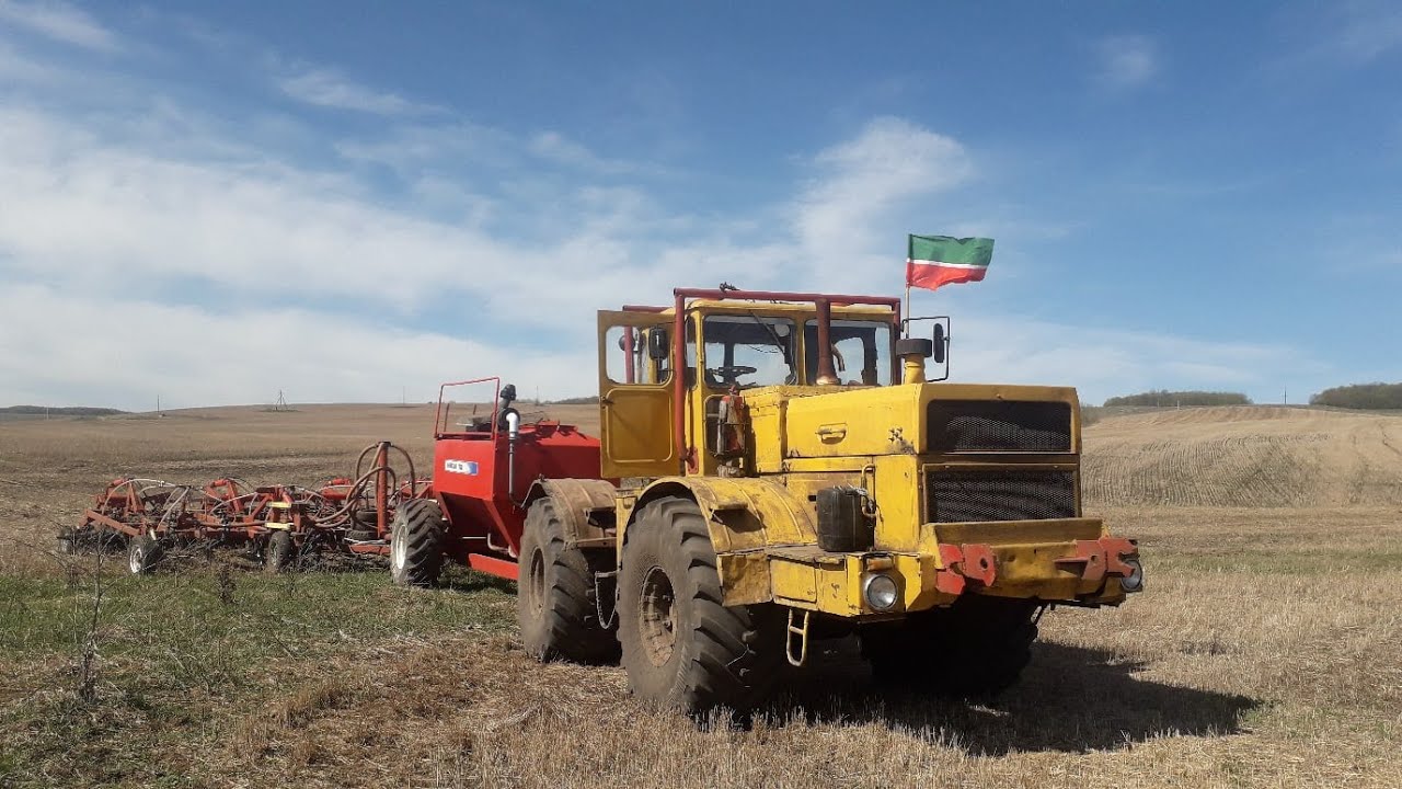 Посев пшеницы  Т-150К Agrator 5400 & К-700А Agrator 7300