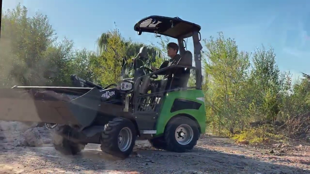 New electric loader—ER08E