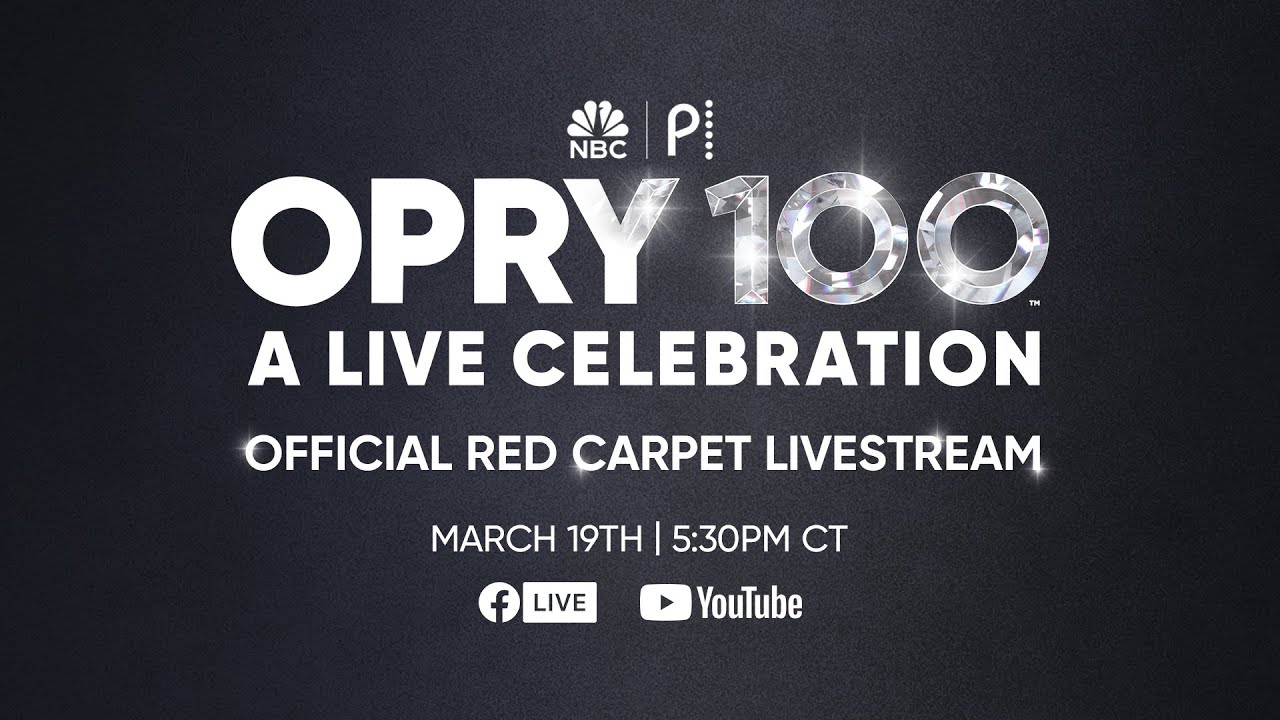 Opry 100: A Live Celebration Official Red Carpet Livestream